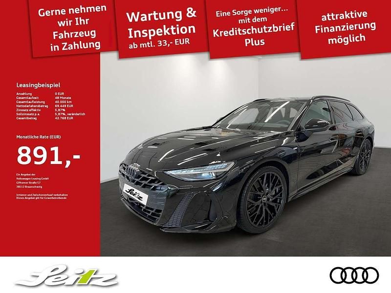 Schwarz Neu 2025 Audi A6 Edition .1 Kombi | 69.449 € (Guter Preis) - Bild 1/3