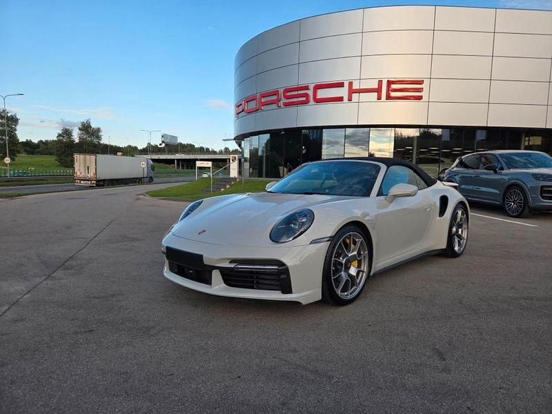 Grau Gebraucht 2023 Porsche 911 Turbo S Cabriolet Cabrio | 205.000 € - Bild 1/4