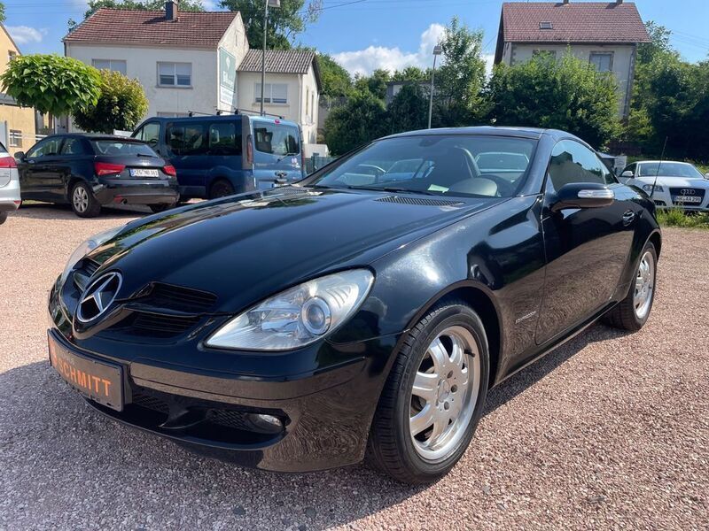 Schwarz Gebraucht 2006 Mercedes SLK200 Cabrio | 5.999 € (Guter Preis) - Bild 1/4