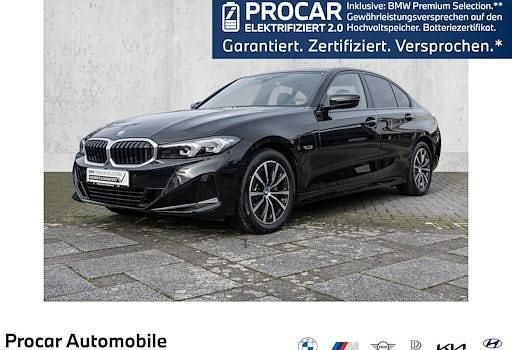 Gebraucht BMW 320e Luxury Line 204 PS (150 kW) 2023 Schwarz Limousine