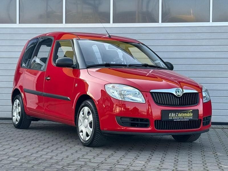 Gebraucht Skoda Roomster 86 PS (63 kW) 2010 Rot Van / Kleinbus