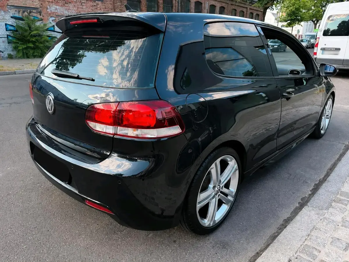 Gebraucht VW Golf VI R-line 160 PS (117 kW) 2011 Schwarz Limousine