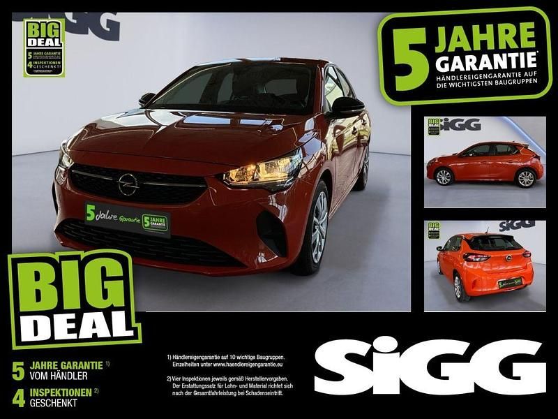 Gebraucht Opel Corsa Edition 101 PS (74 kW) 2022 Power orange (metallic) Kleinwagen