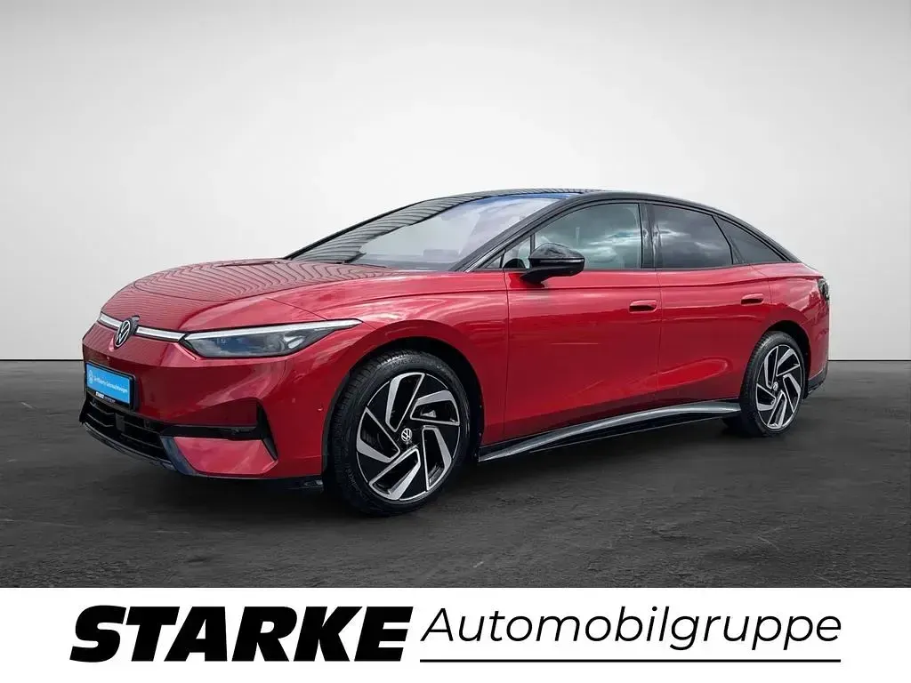 Gebraucht VW ID.7 Pro 210 kW (286 PS) 2025 Rot Limousine