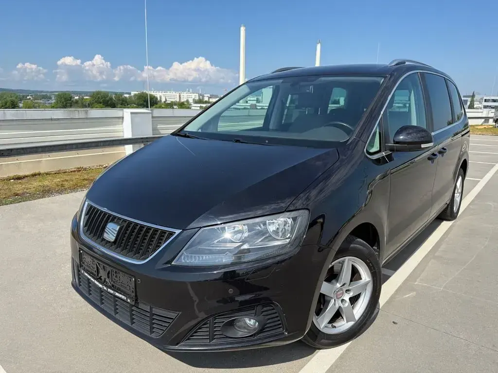 Gebraucht Seat Alhambra 140 PS (102 kW) 2015 Schwarz Van / Kleinbus