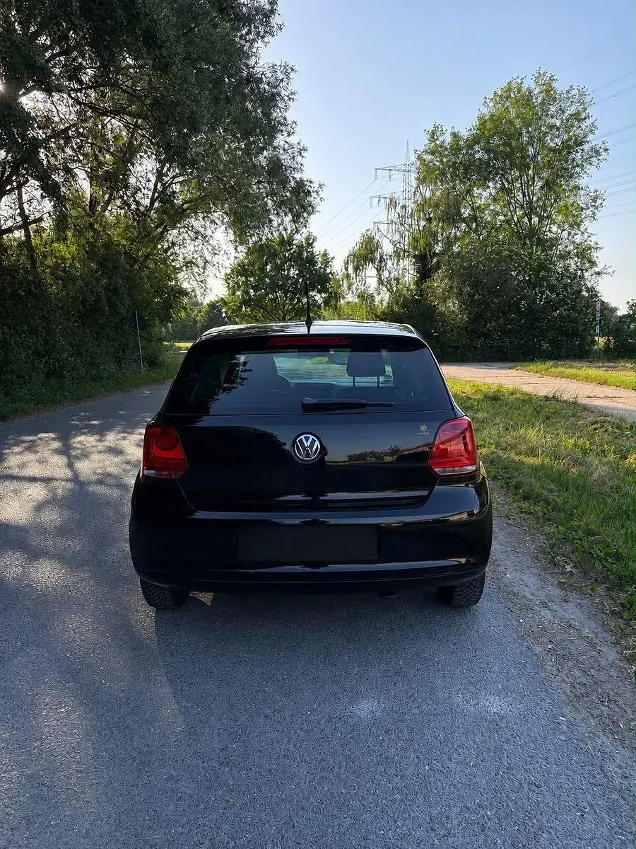 Gebraucht VW Polo Style 69 PS (50 kW) 2011 Schwarz Kleinwagen