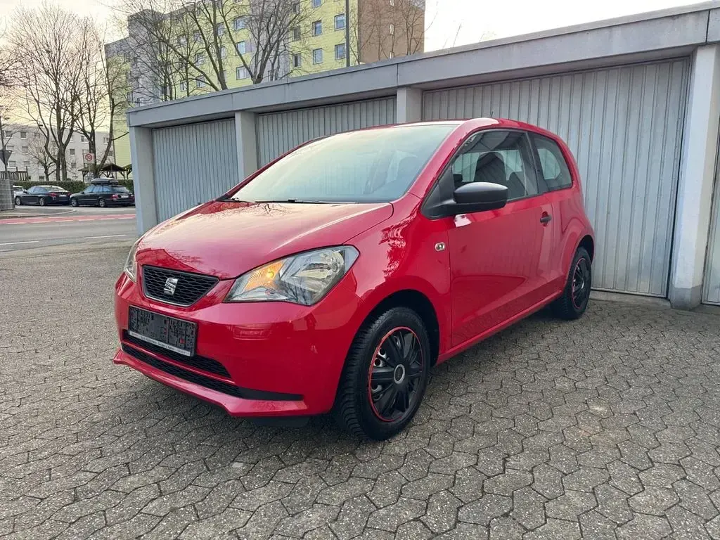 Używany Seat Mii 60 KM (44 kW) 2015 Czerwony Hatchback