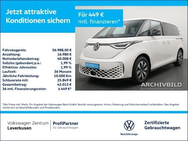 Gebraucht VW ID. Buzz Pro 210 kW (286 PS) 2025 Weiss Van / Kleinbus