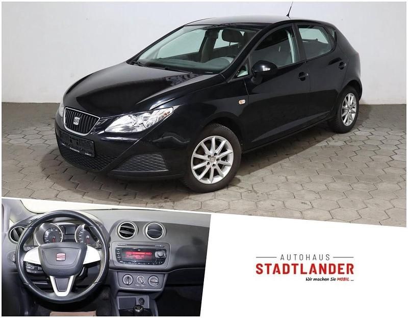 Gebraucht Seat Ibiza Stylance 69 PS (50 kW) 2011 Schwarz Kleinwagen
