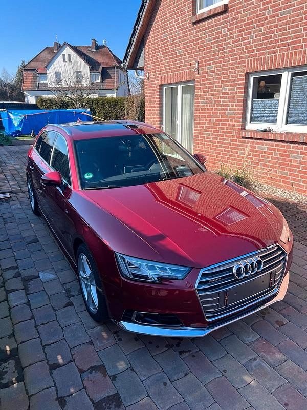 Gebraucht Audi A4 S-Line 218 PS (160 kW) 2016 Rot Kombi