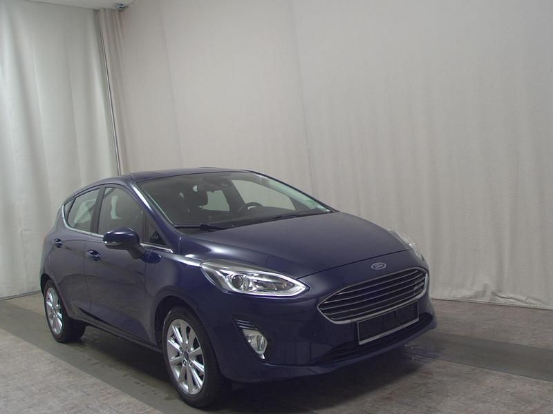 Gebraucht Ford Fiesta Titanium 125 PS (91 kW) 2019 Blau Kleinwagen