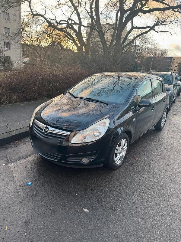 Gebraucht Opel Corsa 80 PS (58 kW) 2010 Schwarz Kleinwagen