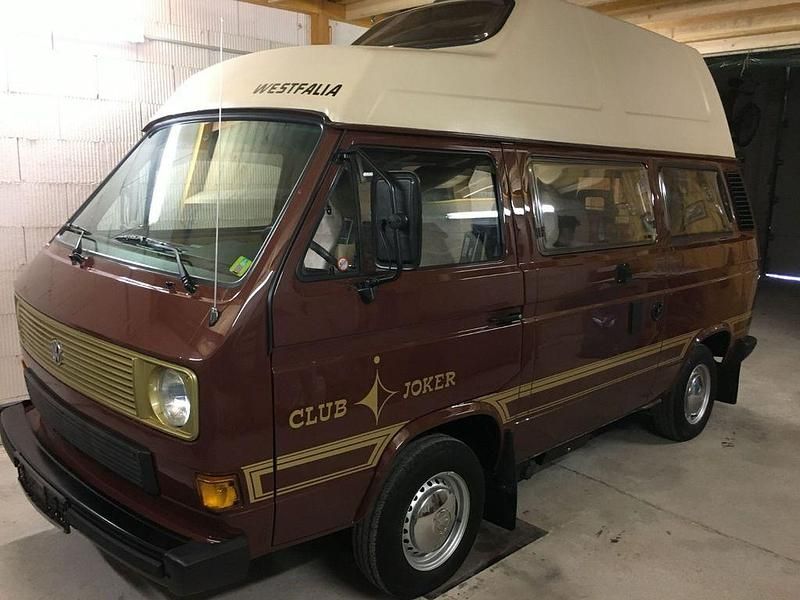 Braun Gebraucht 1986 VW T3 CLUB Van | 18.700 € - Bild 1/4