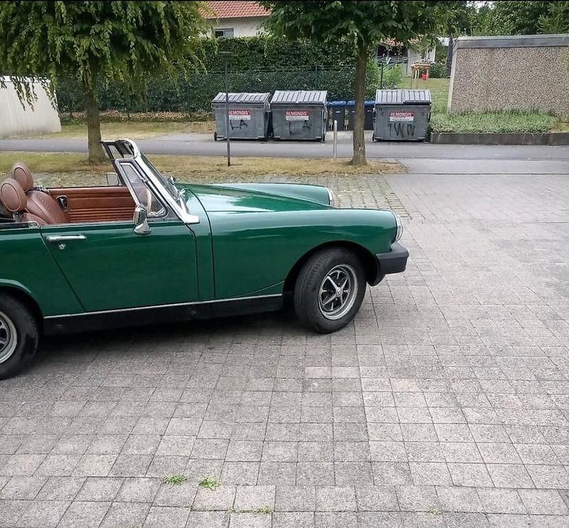 Second-hand MG Midget 72 CP (52 kW) 1976 Verde Cabrio