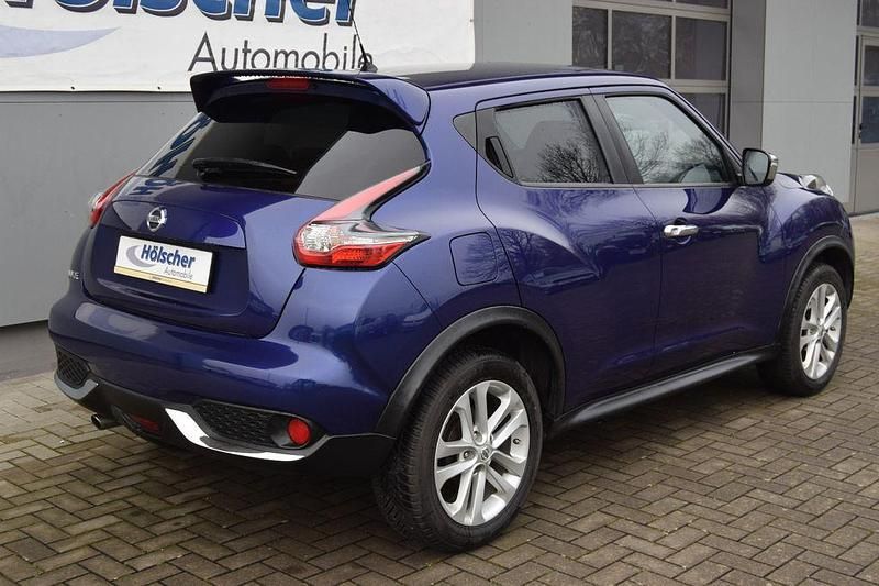 Gebraucht Nissan Juke Acenta 116 PS (85 kW) 2016 Blau SUV