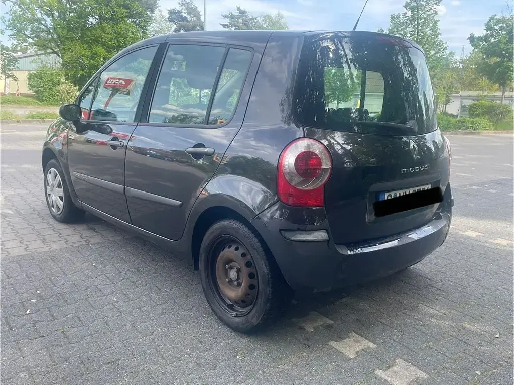 Gebraucht Renault Modus 88 PS (64 kW) 2006 Schwarz Van / Kleinbus