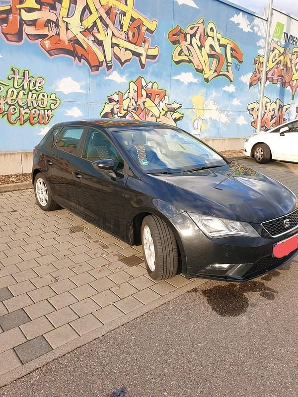 Usata Seat Leon I-Tech 105 CV (77 kW) 2014 Nero Berlina