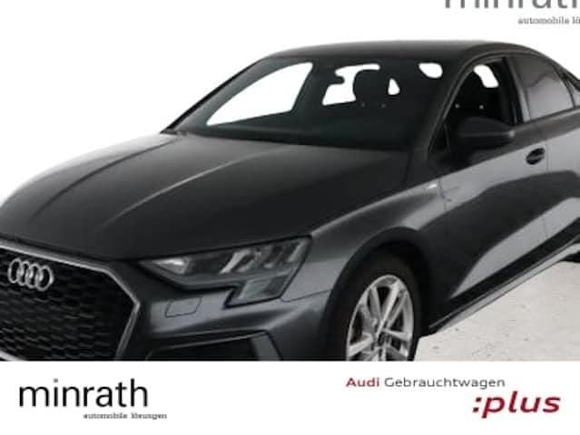 Daytonagrau perleffekt Gebraucht 2024 Audi A3 S-Line Limousine | 30.580 € (Guter Preis) - Bild 1/4