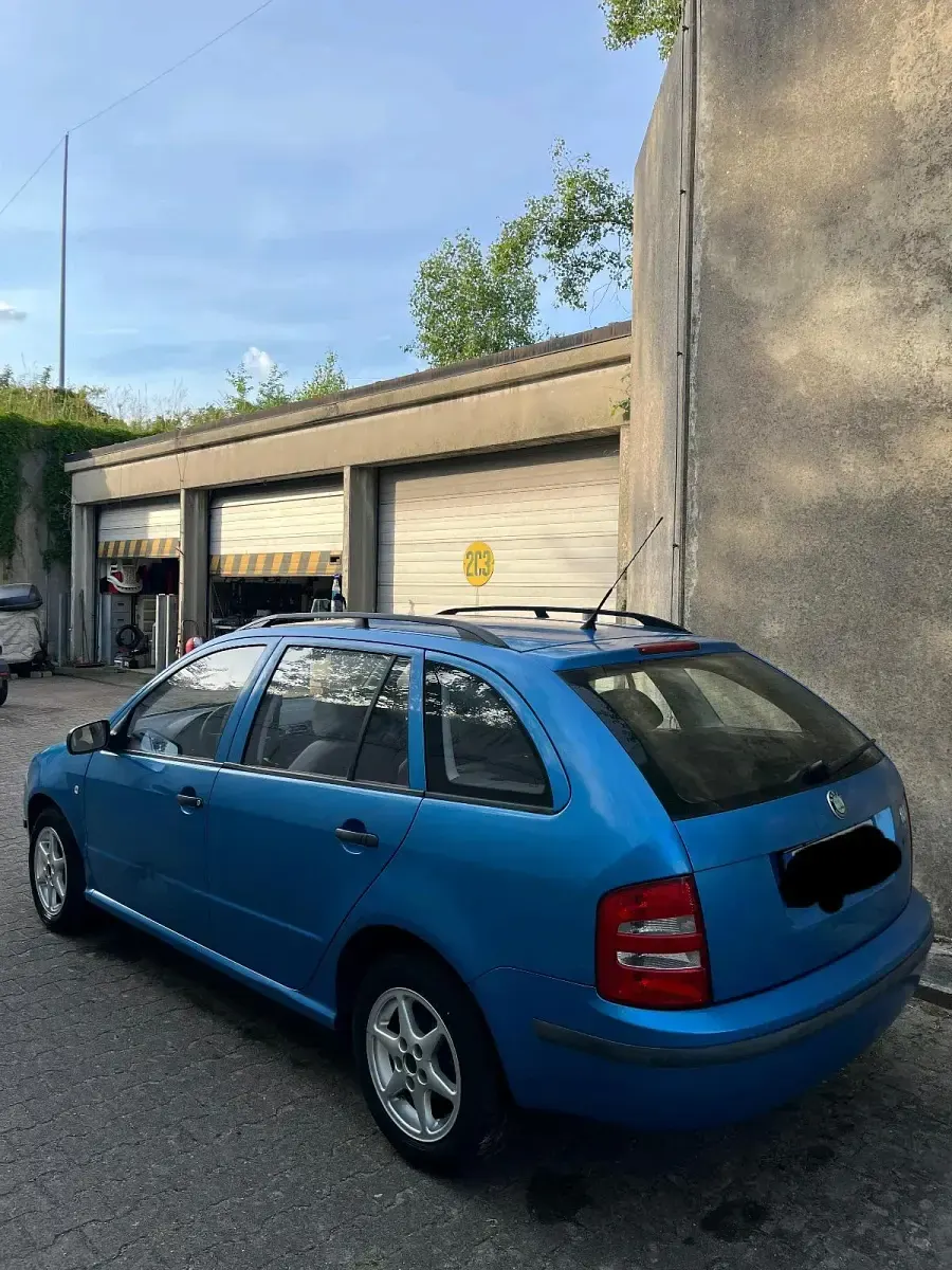 Gebraucht Skoda Fabia 75 PS (55 kW) 2001 Blau Kombi