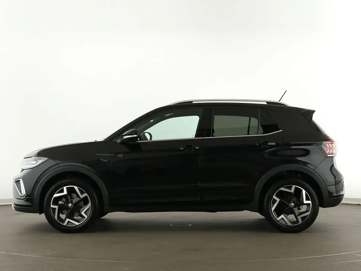Gebraucht VW T-Cross R-line 116 PS (85 kW) 2025 Schwarz SUV