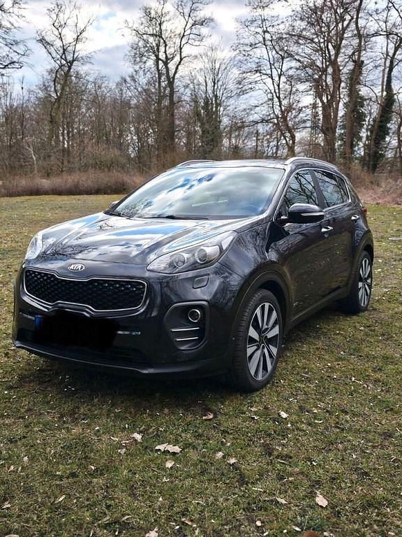 Schwarz Gebraucht 2017 Kia Sportage Platinum Edition SUV | 12.300 € (Superpreis) - Bild 1/4