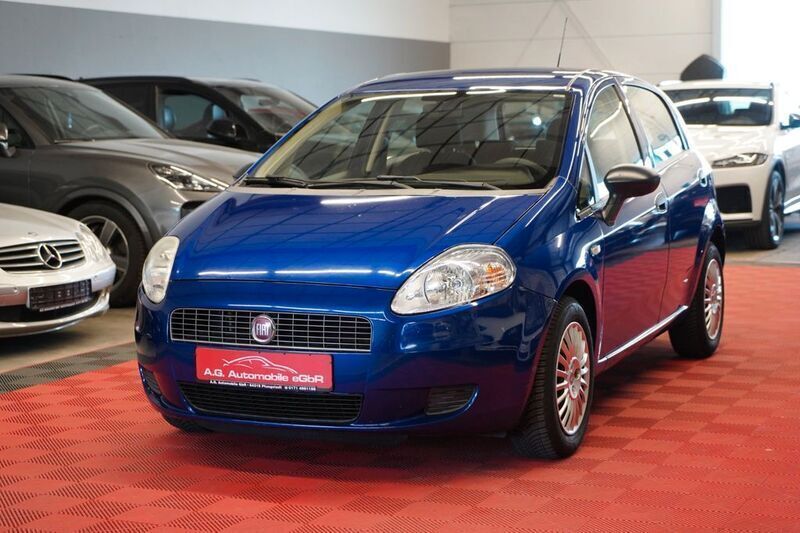 Blau Gebraucht 2008 Fiat Grande Punto Feel Kleinwagen | 3.950 € (Etwas zu teuer) - Bild 1/4