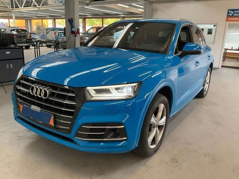 Turboblau Gebraucht 2019 Audi Q5 S-Line SUV | 32.950 € (Guter Preis) - Bild 1/4