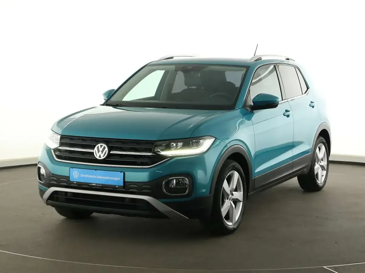Gebraucht VW T-Cross Style 116 PS (85 kW) 2019 Makenatürkis metallic SUV