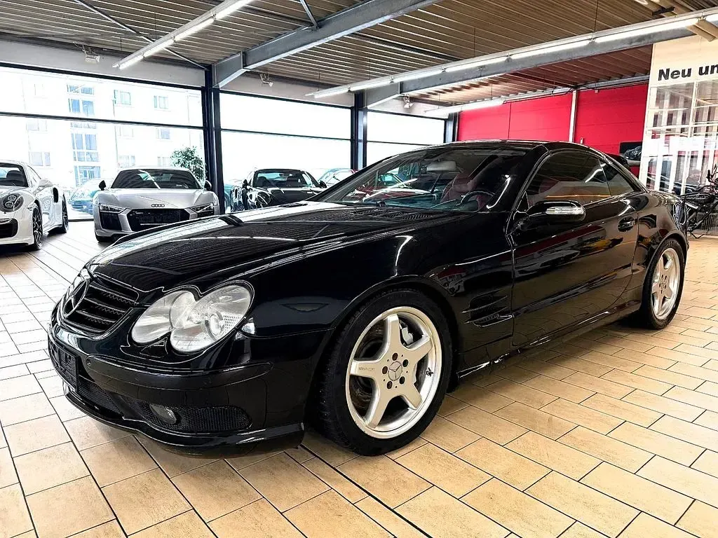 Gebraucht Mercedes SL55 AMG AMG 500 PS (367 kW) 2004 Schwarz Cabrio