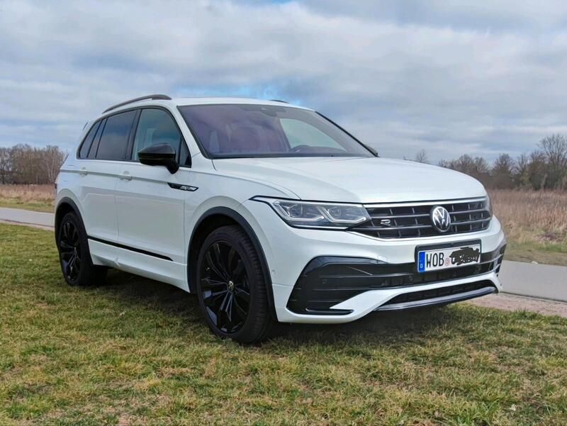 Weiß Gebraucht 2023 VW Tiguan R-line SUV | 41.900 € (Teuer) - Bild 1/4