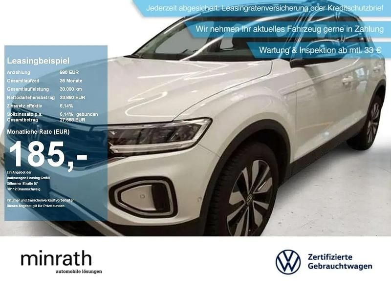 Gebraucht VW T-Roc Beats 85 PS (62 kW) 2024 Weiß SUV