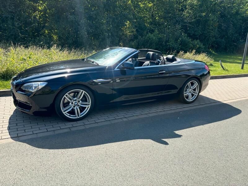 Schwarz Gebraucht 2011 BMW 640 Cabriolet Cabrio | 25.400 € (Superpreis) - Bild 1/4