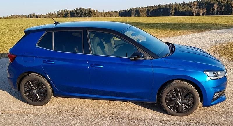 Gebraucht Skoda Fabia Monte Carlo 110 PS (80 kW) 2022 Blau Kleinwagen