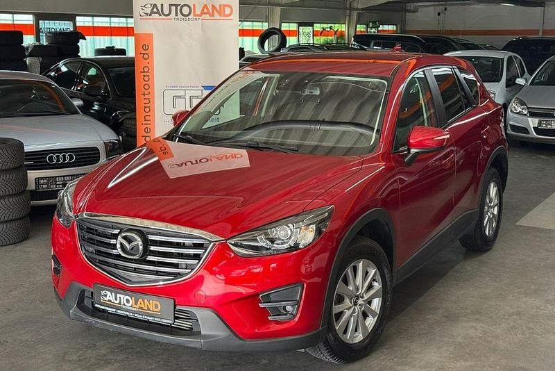 Gebraucht Mazda CX-5 Exclusive-Line 150 PS (110 kW) 2016 Rot SUV
