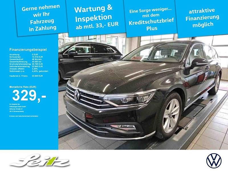 Deep black perleffekt Gebraucht 2022 VW Passat Elegance Kombi | 22.849 € (Fairer Preis) - Bild 1/3