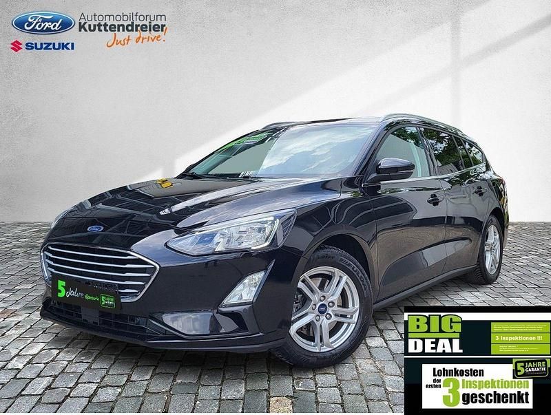 Obsidianschwarz metallic Gebraucht 2021 Ford Focus Cool & Connect Kombi | 17.380 € (Guter Preis) - Bild 1/3