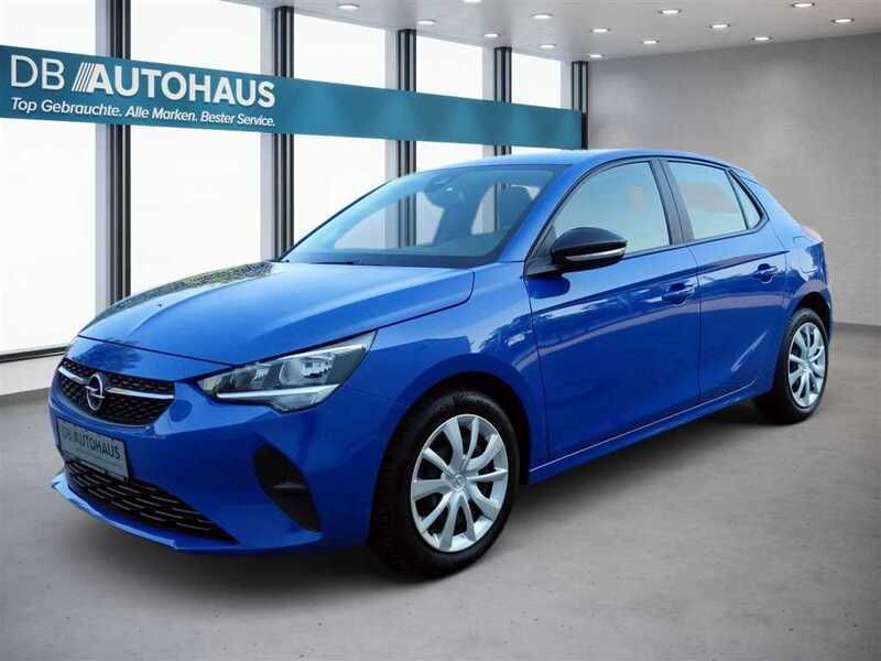 Blau Gebraucht 2022 Opel Corsa Edition Kleinwagen | 11.480 € (Superpreis) - Bild 1/4