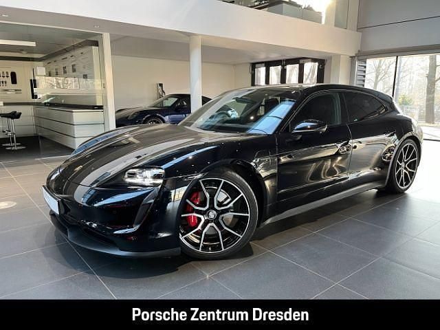 Schwarz Gebraucht 2023 Porsche Taycan 4S Sport Turismo Limousine | 75.900 € (Superpreis) - Bild 1/4