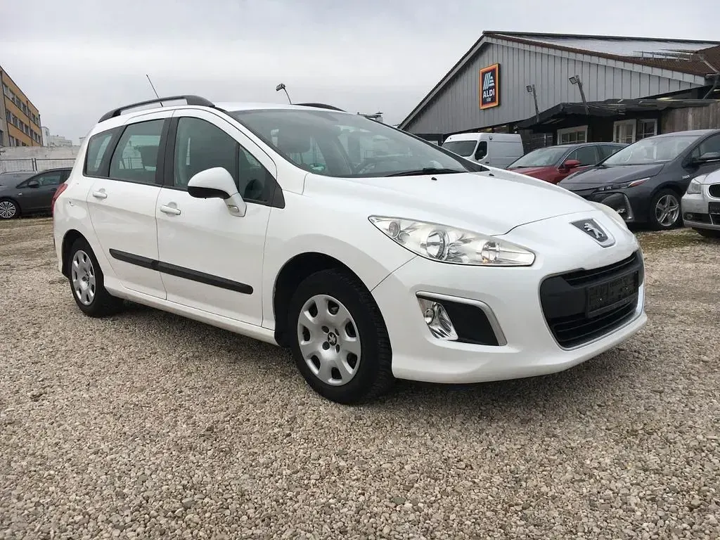 Gebraucht Peugeot 308 SW Access 98 PS (72 kW) 2013 Weiß Kombi