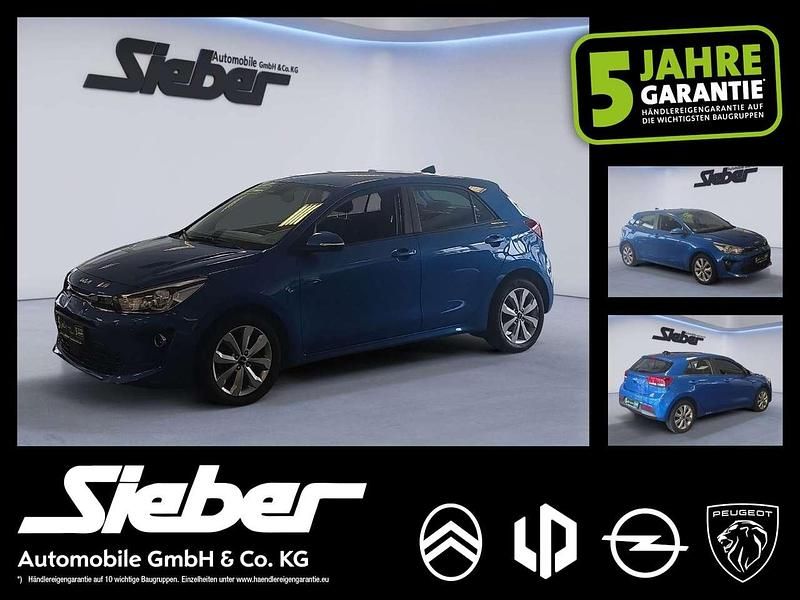Gebraucht Kia Rio Vision 101 PS (74 kW) 2022 (spb) bathysblau met. Kleinwagen