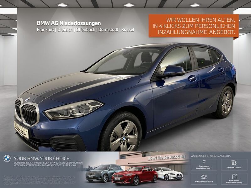 Blau Gebraucht 2024 BMW 118 Advantage Kleinwagen | 27.660 € (Fairer Preis) - Bild 1/3
