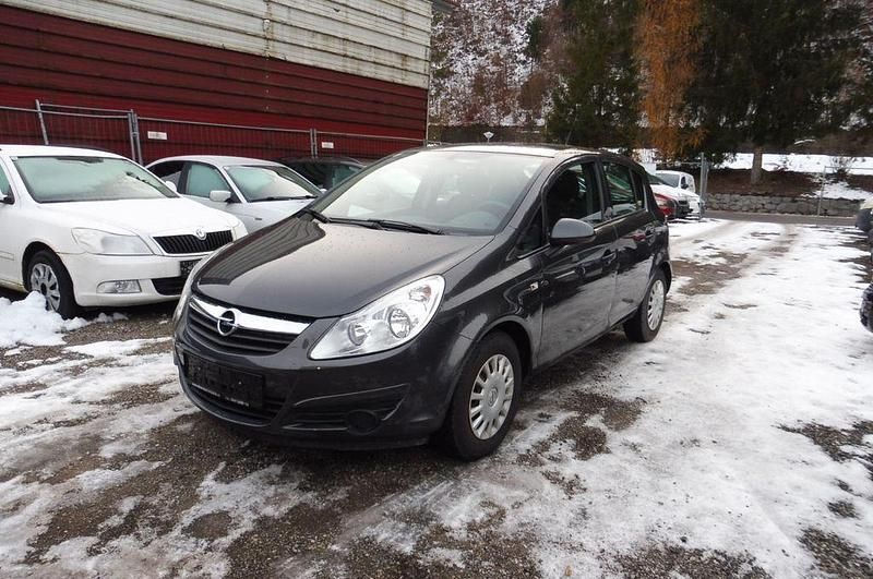 Schwarz Gebraucht 2010 Opel Corsa Satellite Limousine | 2.199 € (Superpreis) - Bild 1/4