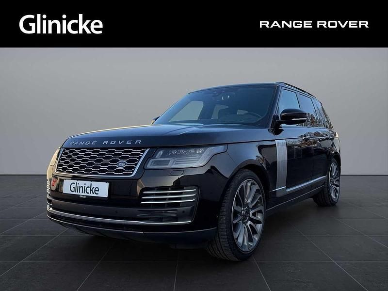 Santorini black Gebraucht 2022 Land Rover Range Rover Autobiography SUV | 79.890 € - Bild 1/4