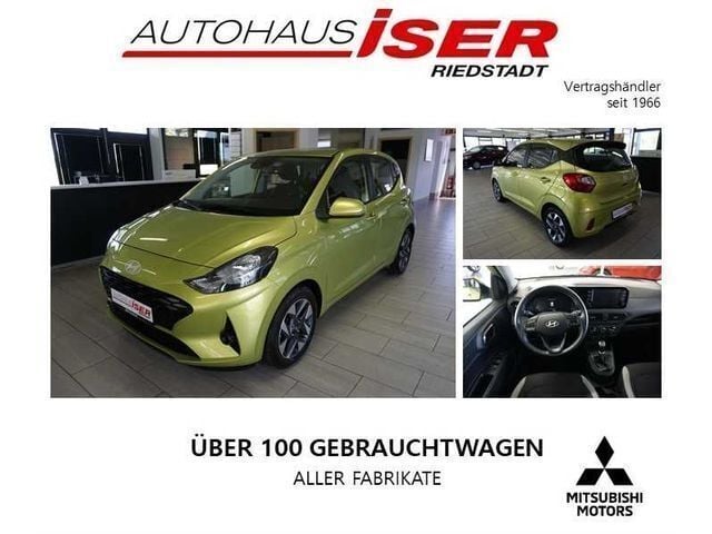 Gelb Gebraucht 2024 Hyundai i10 Trend Kleinwagen | 14.490 € (Fairer Preis) - Bild 1/4