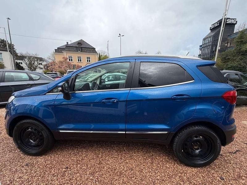 Gebraucht Ford Ecosport Titanium 125 PS (91 kW) 2019 Saphirblau metallic SUV