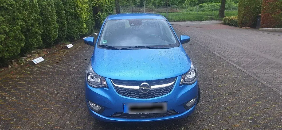 Käytetty Opel Karl Edition 75 HP (55 kW) 2016 Sininen Viistoperä