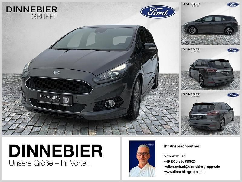 Grau (metallic) Gebraucht 2019 Ford S-MAX ST-Line Van / Kleinbus | 28.880 € (Teuer) - Bild 1/3