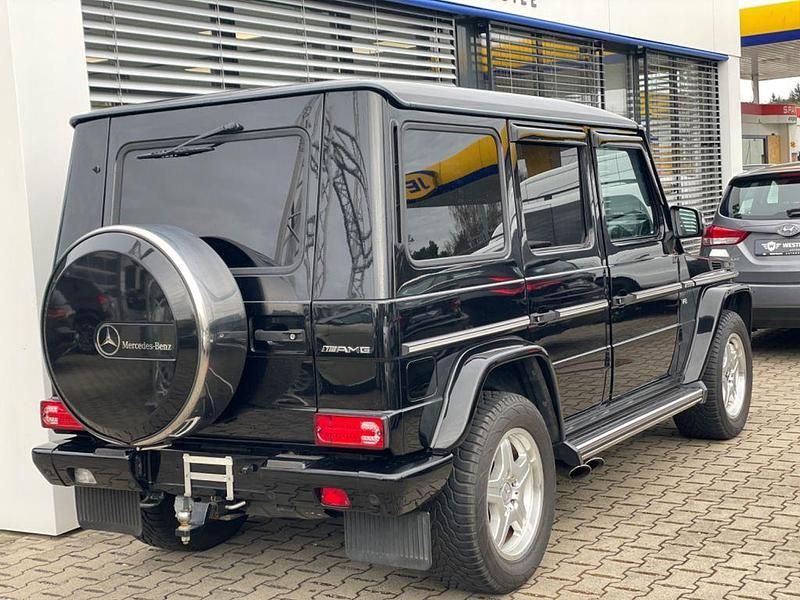 Gebraucht Mercedes G55 AMG AMG 354 PS (260 kW) 2003 Obsidianschwarz metallic SUV