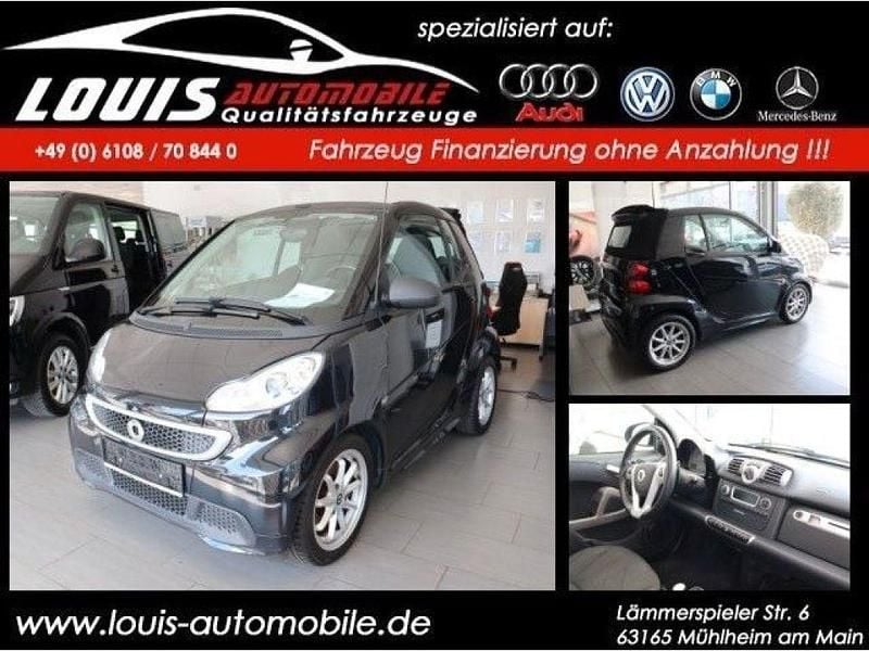 Nachtschwarz Gebraucht 2014 Smart ForTwo Cabrio Cabrio | 6.350 € (Fairer Preis) - Bild 1/4