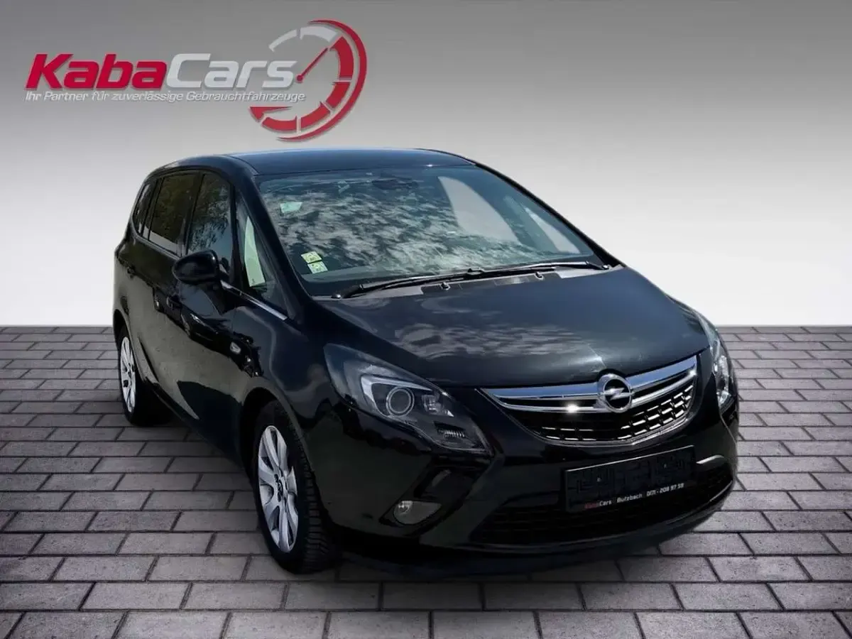Gebraucht Opel Zafira Tourer Innovation 170 PS (125 kW) 2017 Schwarz Van / Kleinbus